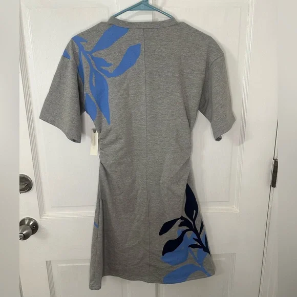 NWT Anthropologie Daily Practice Short Sleeve Mini T-Shirt Dress XS - Picture 9 of 9